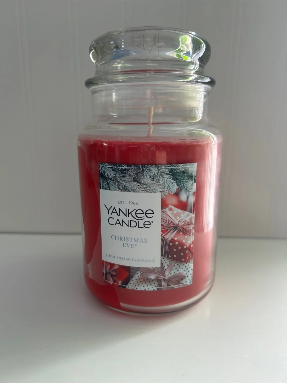Yankee Candle Red Christmas Eve Jar